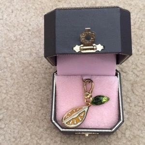 RARE Juicy couture lemon charm - brand new in box